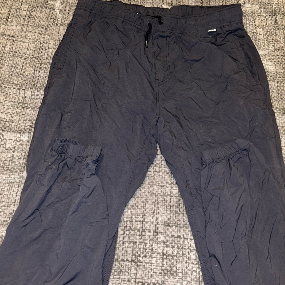 Black Hurley Jogger Pants